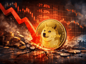 Dogecoin in calo: assenza di catalizzatori e pressione strutturale sul mercato dei derivati