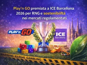 Play’n GO premiata a ICE 2026 per RNG e sostenibilità nei mercati regolamentati