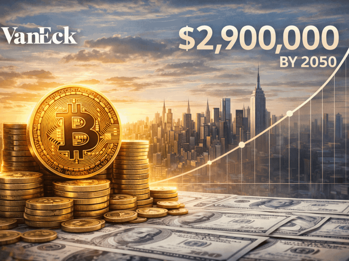 Vaneck ipotizza uno scenario con Bitcoin a 2,9 milioni USD nel 2050
