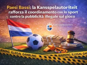 Paesi Bassi: la Ksa rafforza il divieto di sponsorizzazioni del gioco nello sport