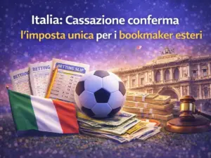 Scommesse: imposta unica anche per bookmaker esteri, ok Cassazione