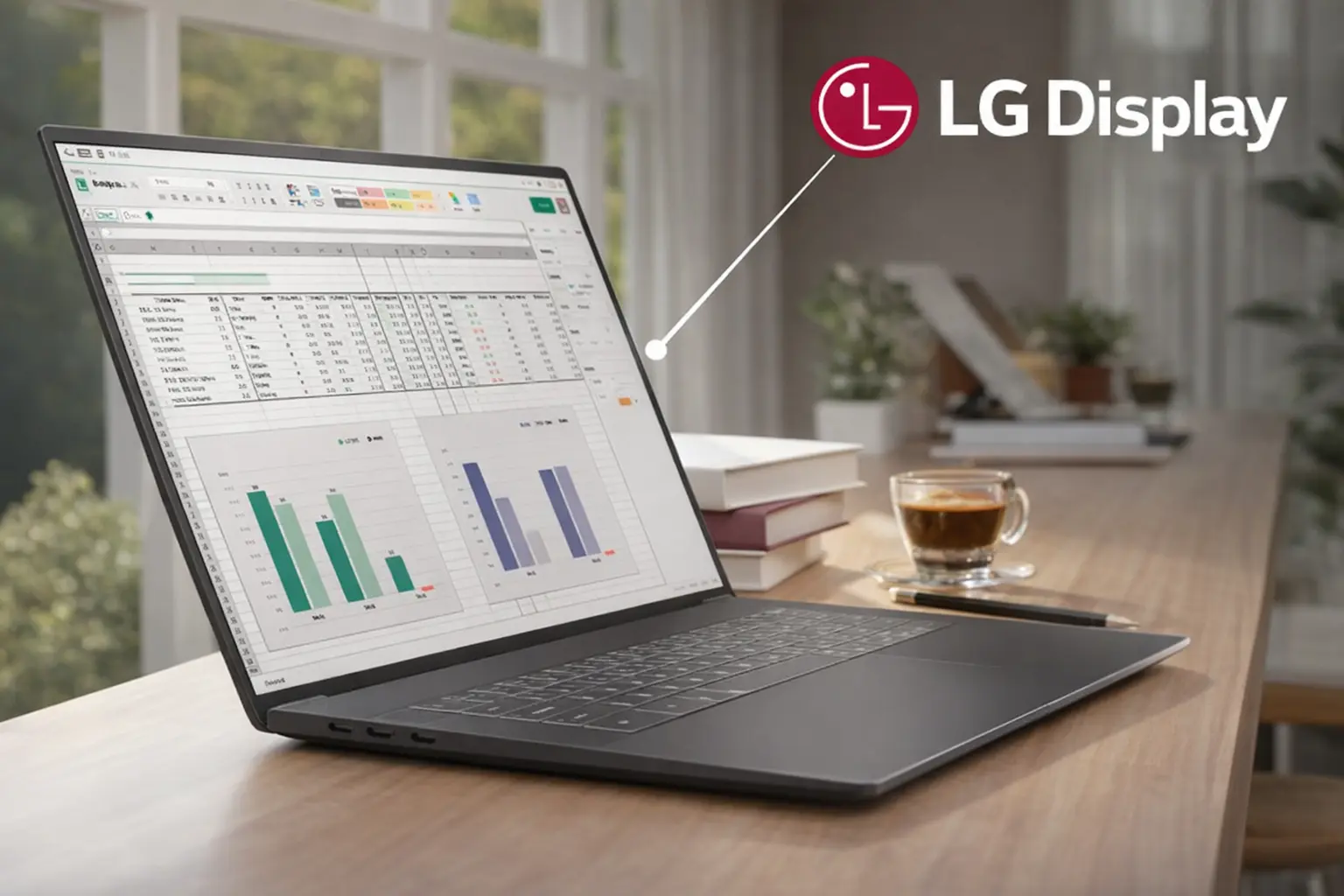 LG, in arrivo i pannelli Oxide 1Hz per laptop con fino al 48% in più di autonomia