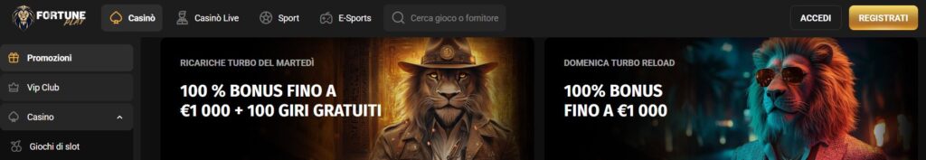 fortune play casino senza aams