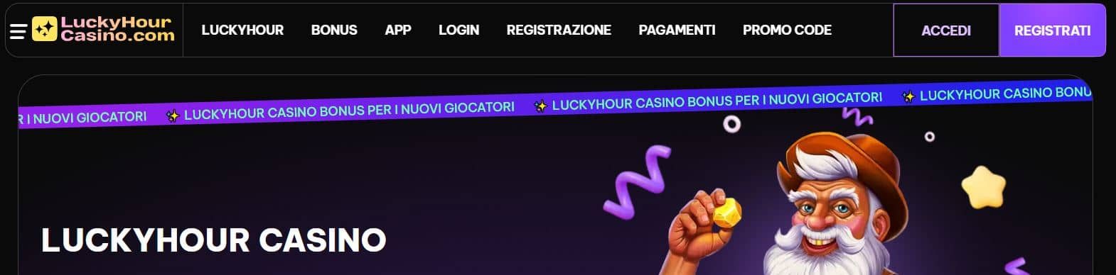 lucky hour casino straniero per high roller