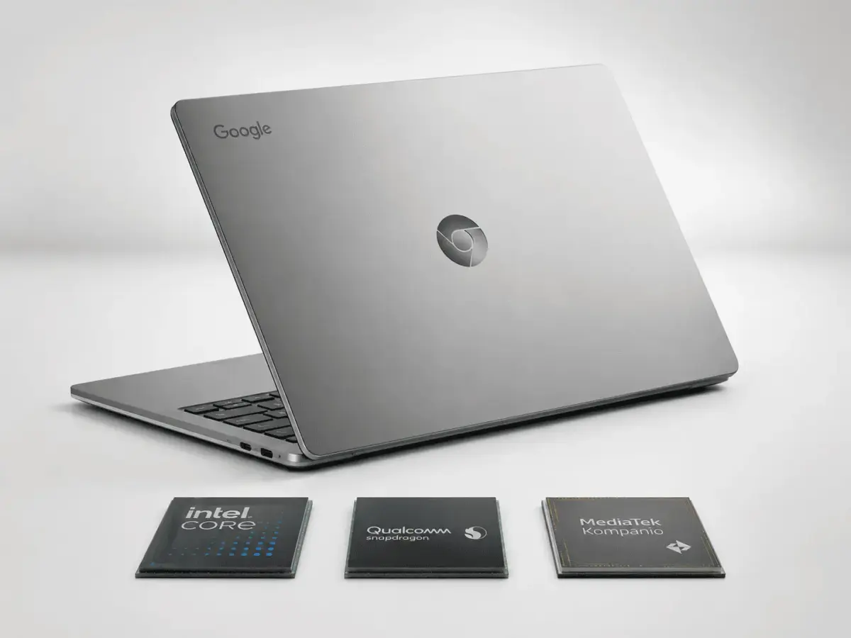 Googlebook, i nuovi laptop avranno hardware Intel, Qualcomm e MediaTek