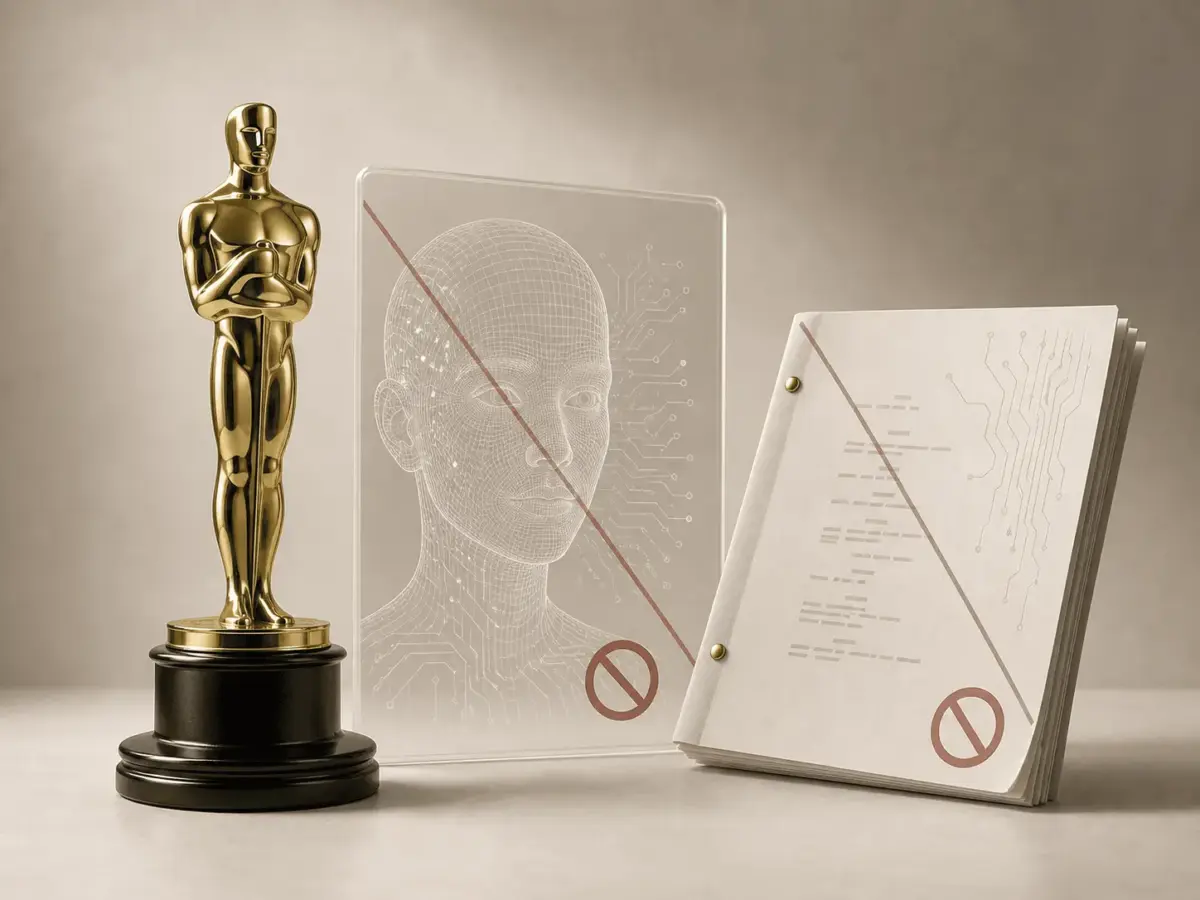 Oscar, parla l’Academy attori e sceneggiature generati dall’IA non saranno candidabili