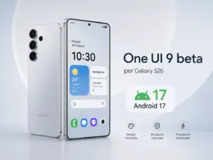 Samsung, One UI 9 beta per Galaxy S26 con Android 17 è già disponibile
