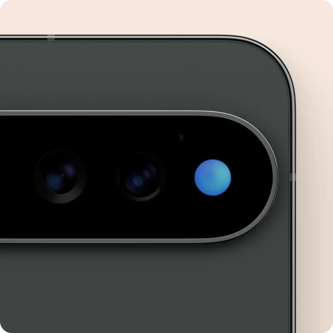 Pixel 11 Pro con Pixel Glow acceso